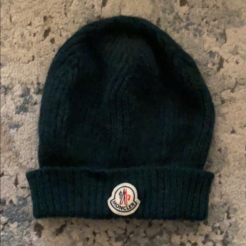 Authentic Moncler wool hat